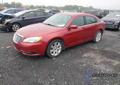 2012 Chrysler 200 Touring from USA, damaged, VIN 1C3CCBBG4CN199415